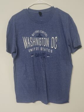 Anvil Washington DC Graphic Tee - Blue